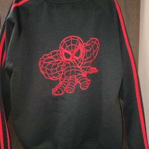Spiderman Black and Red Graphic Vintage jacket (2002)